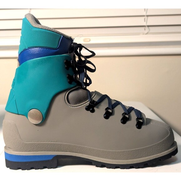 Vintage Koflach Vario Soft Mountaineering Boots Men\'s Size 12.5 Gray/Green main image 10
